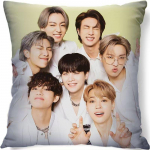 BTS padjakate Jungkook Mugavuspatja Kpop Voodipadi BT21 60*60cm