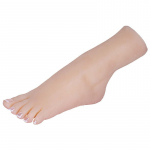 Elutruu TPE silikoonist jalamudel, p&auml;ris inimese jala koopia fotograafiaks, ehete eksponeerimiseks, kunstisket&scaron;iks left foot