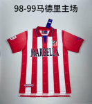Retro plahvatus, Atletico Madrid l&uuml;hikeste varrukatega s&auml;rk jalgpallis&auml;rk f&auml;nniversioon jalgpallis&auml;rk L red