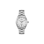 Tissot Pr100 Seeria Mehaaniline Liikumine 100m Veekindel Kell 39mm Valge sihverplaadi Roostevabast terasest k&auml;ev&otilde;ru Meeste kellad H&otilde;bedane T101.407.11.031.00 Silver Dial
