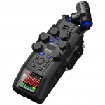 ZOOM H6 Studio Handy float vahetatav mikrofon kuni 6 8 Ideaalne instrumendi video ja v&auml;lirekorderi jaoks 32-bitine salvestus, 16/24-bitine l&uuml;litatav, must