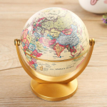12 cm retrogloobus 360 p&ouml;&ouml;rlev Maa maailma ookeani kaardipall antiikne t&ouml;&ouml;laua geograafia