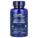 Life Extension Spetsiaalselt kaetud bromelaiin 500mg Enterokattega tabletid, 60 tabletti 60 pcs - 1 ea