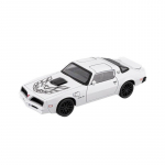 1/32 Pontiac Firebird Simuleeritud Heli ja Valgusega Sulamist Valatud Auto Mudel Superauto Auto Mudel Laste M&auml;nguauto Kaunistused valge