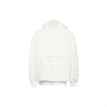 Adidas x Ivy Park Icy Park L&otilde;tv l&otilde;ige 1/2 lukuga Sherpa kapuutsiga jope Unisex Valge H18974 XS