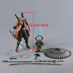 Figma 483-DX Shadows Die Twice Sekiro Liigutatav Kokkupandav Tegevuskuju Figuriin Mudel M&auml;nguasi
