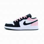 Jordan Air Jordan 1 Libisemisvastased Kulumiskindlad Madalad Vintage Korvpallijalatsid Unisex Must HF3188-106(Team448-1) 38.5