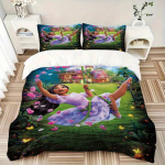 3 tk Encanto Mirabel Madrigal Disney Voodipesukomplekt Sisaldab Tekikotti ja Padjap&uuml;&uuml;re, Sobib K&otilde;ikideks Hooaegadeks S039 220x240cm