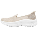 Skechers Modern DLux Mugavad Mitmek&uuml;lgsed Madalad Vabaajajalatsid Naiste tossud Beež 159287-NAT 37.5