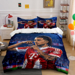Jalgpallur, Bayern M&uuml;nchen. Voodipesukomplektid Tekikotikomplektid Tekikotid Padjap&uuml;&uuml;rid(1 * Tekikott 2 * Padjap&uuml;&uuml;ri (tekk ei kuulu komplekti)) 135x200cm