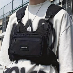 Rig Rinnakott Meeste Hip Hop Streetwear Suure Mahutavusega V&ouml;&ouml;kotid Meestele ja Naistele must