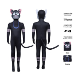 Mets 99 &Ouml;&ouml;d Laste p&otilde;dra ja hirve koletise Cosplay kombinesoon 150cm (Child) black