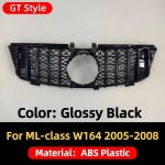 Esiv&otilde;re Iluv&otilde;re Kaitseraua Iluv&otilde;re Tuuningtarvikud Mercedes Benz ML W164 2005-2011 ML300 ML350 ML500 ML550 GT Teemantstiilis 05-08 GT Black