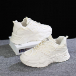 Mustad Daddy Kingad Naiste Suvised ja Kevadised Uued All-Match Platform Sneakers Ins 35 valge