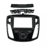 9-tollised autoraadio paneelid 2012-2017 FORD FOCUSile Android stereo raamiga m&auml;ngija 2 DINi pea&uuml;ksuse paneel armatuuri liist koos kaabli ja CAN-bussiga Only frame-B