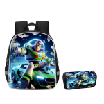 Buzz Lightyeari kombineeritud komplekt Perifeerne seljakott Meeste ja naiste pliiatsikott blue