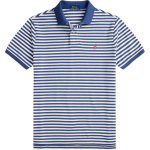 Polo Ralph Lauren Triibuline L&uuml;hikeste Varrukatega V&otilde;rkkangist Polo S&auml;rk Standardne L&otilde;ige Meeste Topid 710956682-012 S gray
