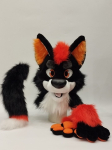 Oranž Haski Koer Fursuit Maskott Kost&uuml;&uuml;mid Aksessuaarid Pea ja Saba T&auml;iskasvanutele Halloweeni J&otilde;ulude Peo Rekvisiidid &Uuml;ks Suurus One Size gray