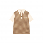 GUCCI SS21 Polo S&auml;rk Meeste Khaki 655435-XJDGE-2270 Xs - Size Label khaki