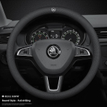 Auto Nahast Roolikate Libisemisvastased Tarvikud Skoda Yeti Kamiq Kodiaq Karoq Octavia Fabia Rapid Vrs Superb A4 Scala ulsh63 jaoks