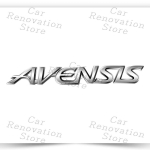 Autotarvikud Embleem Kroommetall Auto Tagaluuk Poritiib Kleebis K&uuml;lgm&auml;rk Avensise jaoks T&auml;hekujuline Logo Kaunistus h&otilde;be