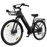 Elektriline jalgratas Velopro C1 Pro 250W mootor 27,5 rehv Linna-t&ouml;&ouml;s&otilde;idu elektriline jalgratas 36V 18Ah H&uuml;draulilised pidurid 7 k&auml;iku LCD-ekraan Tippkiirus 25 km/h must