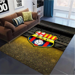 Barcelona SC vaip elutoa, magamistoa, kodu diivani kaunistuseks, laste m&auml;ngimiseks libisemiskindel p&otilde;randamatt 80x120cm( 31x47in)