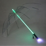 LED-pulktuli helendav vihmavari v&auml;rvilised loomingulised tuled kiudaine sirge vihmavari puutekangas helendav reklaamvari full-fiber&8K