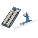 PCI-E&ndash;PCI-adapterikaart PCI-E&ndash;kahe PCI-pesa laienduskaardi tugi Capture Card/Golden Tax