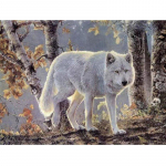 Teemantmaaling Ristpistes pildid kividest loomadest, v&auml;rvige teemantidega seinakaunistus 20X30CM