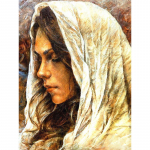 Teemanttikandid Ilu Teemantmosaiik Teemantmaal Portree Kunst Pilt Dekoratsioon Kodu 20X30CM