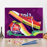 Numbrid &Otilde;limaal L&otilde;uend Digitaalne &Otilde;limaal Numbrimaal DIY Maalimine Numbrite j&auml;rgi Kodukaunistus 40x50cm no frame