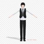Kaneki Ken Mmd Model Ken Kaneki Mikumikudance Triikraud r&otilde;ivaste plaastrid Aplikatsioonid Kleebised riietel Kuumustundlik kohandatud plaaster