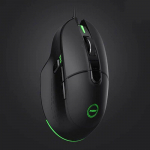 Xiaomi Youpin MIIIW juhtmega m&auml;nguhiir 700G RGB v&auml;rviline valgusefekt 1000HZ kiirus 10 nuppu 7200DPI ergonoomiline m&auml;nguri arvutihiir must