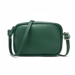 Yogodlnsi lihtne &uuml;hev&auml;rviline &otilde;lakott, naissoost PU-nahast messenger-kott Disainer Crossbody kott V&auml;ike kandiline kott Ostukott 21*7*13cm roheline