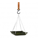 Kerge konksuga linnutoidukauss, praktiline ja vastupidav konstruktsioon roheline