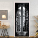 Klaas V&auml;lismaastik Uksekleebised Muraux Kodu Pulmakaunistus Tapeet Plakat Toa sisustus Esteetiline vannituba 3