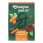 Roheline tee kurkumi ja kaneeliga (100 g), Kurkumi kaneeli roheline tee, Chaayos