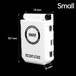 KINGDOM P&uuml;&uuml;gitarvete kast Mini hoiukast Lendav kalastustarvete kast kalap&uuml;&uuml;gilusikas konks s&ouml;&ouml;da hoiukarp Kalastustarvikud ZBLYH-2002C