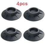 Kummist jalad Libisemisvastane Mute Libisemisvastane padi pesumasinale Toe Amortisaator Bracket Libisemisvastane Pad Vibratsioonivastane jalapadi must