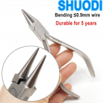 Hambalaboratoorium Adam Wire painutamine traadi moodustamise tang Topelt &uuml;mmargune hambaravi traadi paindekujuline tang Max 0,9 mm traadi jaoks 1 piece