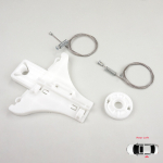 EWR244 aknat&otilde;stuki remondikomplekt Tagumine vasak uks 3B5839461A VW Passat B5 jaoks