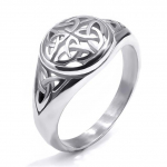 Bohemian Vintage H&otilde;beda v&auml;rvi Viking Celtic Knot S&otilde;rmus Meestele Naiste Kihlus Pulmab&auml;ndi s&otilde;rmused Suurus 5-12 5