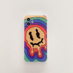 Ghost Smile'i pehmest silikoonist telefoni&uuml;mbris Iphone 7 8 Plus 12 13 Mini 11 Pro Max Xs Max Xr X Cute Smiley Cartoon Funny Cover Capa jaoks for iphone 13 mini