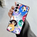 Telefoni korpus Samsung Galaxy S23 S22 S21 S20 Fe Ultra S10 S9 S8 Plus Note 20ultra 10plus &uuml;mbrise kaanega multikas Funny Lucky Star Samsung Note 10 Plus