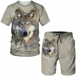 Klassikalised Hundi 3D-prindiga T-s&auml;rgid/komplektid Suvised Meeste Naiste T-s&auml;rgid ja l&uuml;hikesed p&uuml;ksid &Uuml;likond Isiksus Jooksjad dressid Hip Hop T&auml;navar&otilde;ivad R&otilde;ivad XL