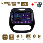 Renault Captur Clio 2011-2018 jaoks koos nupunupuga Android autoraadio multimeediumipleier Navigatsioon stereo GPS 2 Din 1+16 GB 1+16GB,A