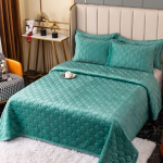 Crystal Plush tekk voodilina soe &uuml;hev&auml;rviline voodikate Flanellist paksendatud tekk &uuml;he kaheinimesevoodi talvepaksendatud 200*230cm