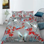 Loomade seeria 3D voodipesukomplekt Multifilmi loomamustriga tekikattega padjap&uuml;&uuml;r, 2 v&otilde;i 3 t&uuml;kki, sobib kodukaunistuseks loomas&otilde;prade tubades Baby 100x135cm