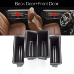 for Dodge RAM 1500 2500 3500  Car Storage Door Organizer Grab Handle Box Armrest Phone Container Tray valge